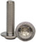 AGBERG - M6 x 12 Linsenkopfschrauben mit Flansch und Innensechsrund (TX) - Flachkopfschrauben [100 Stück] aus Edelstahl A2 V2A, rostfrei - ISO 7380-2