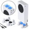 Support de Ventilateur de Refroidissement Compatible avec Xbox Series S, Base avec Ventilateur et Station d'accueil, 3 Niveaux de Vitesse Réglable et 2 Ports USB (Uniquement pour Xbox Series S)