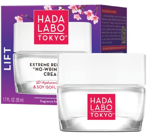 Hada Labo Tokyo Anti Aging Creme Kollagen Retinol Tages und Nachtcreme für Damen 40+ 50ml