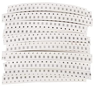 Harissess 620 Stück 31 Werte 20 Jeder 0805 SMD Widerstands-Kit 1pF-1uF Chip Keramik Kondensator Elektronisches DIY Kit (620 Stück 31 Werte 0805)
