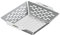 Enders® Grillkorb S, aus Edelstahl, für kleines Grillgut wie Gemüse, Grillschale, Grillzubehö, B 25,5 x T 21 x H 5,5 cm, #8821, edelstahlfarben