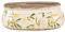 Clayre & Eef Blumentopf Indoor 23x10x9 cm Gelb Keramik Oval Zitrone Blumentopf