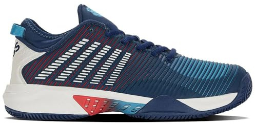 K-Swiss Herren Tennisschuh Hypercourt Supreme HB Blau/Weiß/Lila