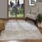 Livabliss Kampen Wohnzimmer Teppich modern – Abstrakt Design in Marmor Optik für Wohnzimmer 160x215 cm, Esszimmer, Schlafzimmer - Marmor Teppich groß, weicher Teppich Kurzflor Beige, Grau, Elfenbein
