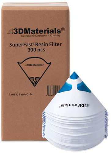 SuperFilter 300 Stück, Einwegfilter, Farb- und 3D-Harz Sieb, Made in Korea