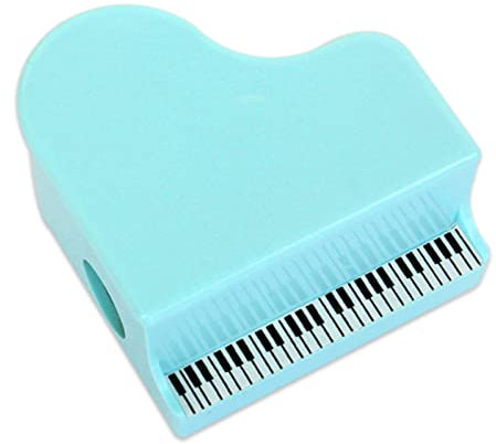 OUSIKA Sacapuntas Klavier-Bleistiftspitzer, manuelles kreatives Musik-Briefpapier, Flügel-Bleistiftspitzer for Schule, Studenten, Geschenk, farbige Make-up-Stifte, Klassenzimmer Stifte (Color : Blu,