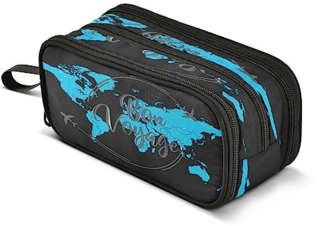 Große Kapazität Bleistift Stift Fall Reißverschluss Wasserdichte Tasche Bleistift Halter Schreibwaren Lagerung Bleistift Tasche Schule College Büro Organizer für Mädchen Junge Teenager Erwachsene