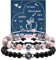 YELUWA Ich Liebe Dich 100 Sprachen Armbänder Paare Geschenke, Paare Armbänder Fernbeziehung Ihr Armband Valentinstag Süßesten Weihnachten Paare Geschenke Für Ihn Ihr Freund Freundin Männer Frauen FR