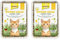 GimCat Hydro-Gras - Herbe à Chat fraîche Issue d’Une Culture en Plein air contrôlée en Seulement 5 à 8 Jours - 1 barquette (1 à 150 g) (Lot de 2)