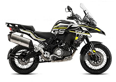 FLYIFE Autoadesivo del Motociclo per Benelli TRK502 TRK 502 TRK502X TRK 502X TRK Cupolino Adesivi Decalcomanie Emblemi Accessori (Color : 8)