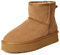 Shenduo Donna Plateau Stivali Caviglia Impermeabile, Stivaletti Invernali D9318 Chestnut 39EU