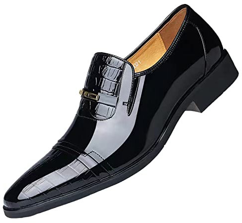 Business Herren Anzugschuhe Business Anlässe Leichtgewicht Lederschuhe Komfortable Spitzem Zehenbereich Schnürhalbschuhe Atmungsaktive Alle Jahreszeiten Braun Kleid Schuhe 42-47