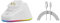 Magnetic Wireless Gaming Mice Charging Station, Dual USB Ports, for Logitech/for Razer Mouse