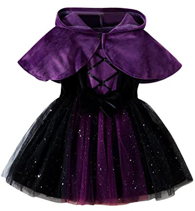 Vestiti Halloween Bambina 1 Anno Vestito Streghe Costume Halloween Travestimento Pipistrello Costumi Halloween Neonati Zucca Vestiti Zombie Arancione Costumino Vampiro Abbigliamento Neonata Halloween