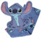 Disney - Coussin et Plaid 2-en-1 Stitch Disney - Plaid Doux et Moelleux Rangé Dans un Coussin - 100% Polyester - 200 GSM - Bleu