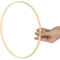 EkoDeko Baby Mobile Ringe Verschiedenen Großen aus Bambu (50cm, 5, Packung)