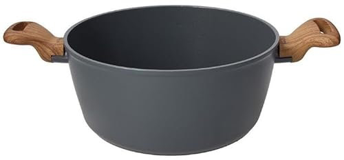 Casseruola Antiaderente Recycled T-Care Grey 24 cm Tognana