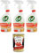 Cif Multi-Oberflächen-Sprüh-Entfetter, Essig und Bicarbonat, Green Active 3x650ml+ Italian Gourmet polpa 400gr