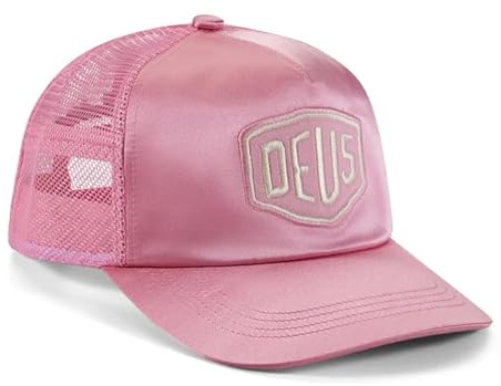 Deus Paris Shield Trucker Cap - Mauve Glow