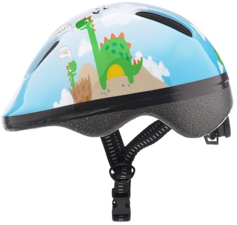 meteor Kinder fahrradhelm ab 1 Jahr – sicherer & stoßdämpfender Kinderhelm mit verstellbarem Headlock - waschbarem Fahrrad Helm Innenfutter – optimaler Schutz & leichtes Design für Baby-Abenteurer