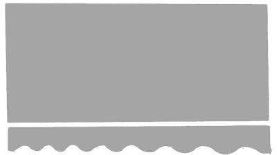 MACAGGTNTU Markisenstoff Markise Ersatztuch 245x200cm 300x250cm 300x300cm Einziehbar Markisenbespannung Canvas Für Einziehbare Klemmmarkise(Grey,245x200cm/8x6.5ft)