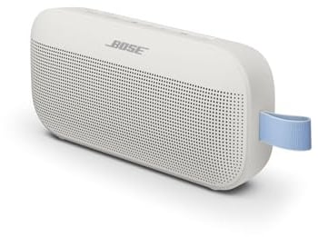 Bose SoundLink Flex Portable Bluetooth Speaker (2nd Gen), Small Portable Wireless Outdoor Speaker with Hi-Fi Audio, Up to 12 Hours Battery Life, Waterproof and Dustproof, Fog Grey - Limited Edition