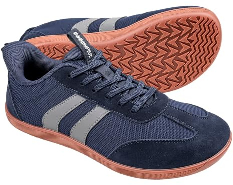 Baskets Unisexes À Lacets Minimalistes Rétro Respirantes Légères Sneakers | Confortables, Semelle Souple, Style Casual Urbain, Marche Fitness Loisirs, Ville Voyage Homme Femme GR.37-46