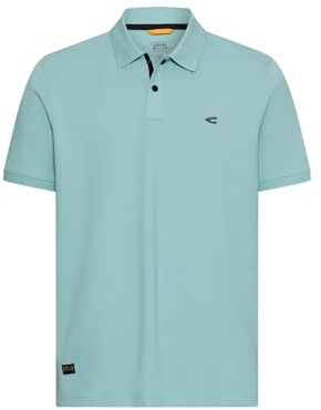 camel active Herren Poloshirt mit Druckknöpfen