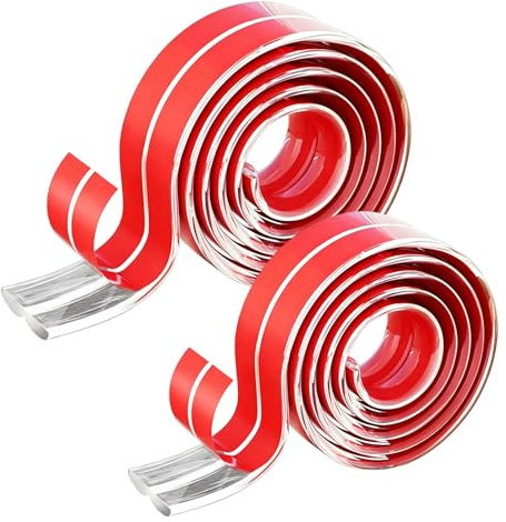 Rouleau de protection des bords autocollant de 600 cm - Baguette d'angle flexible autocollante et moulures autocollantes - Imperméables - Découpables - Pour meubles, carrelage, portes, fenêtres