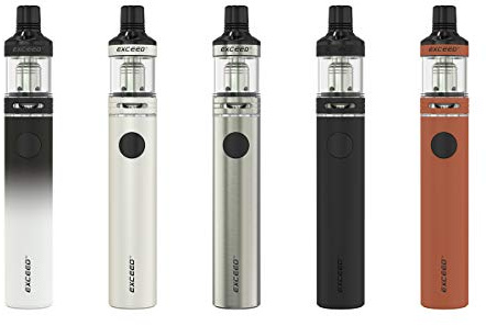 Joyetech Exceed D19 Kit 1500 mAh / 40 Watt, Tankvolumen 2 ml, Durchmesser 19 mm, Riccardo e-Zigarette, schwarz
