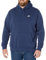 Nike Sportswear Club Fleece, Felpa Con Cappuccio Uomo, Navy/Midnight Navy/(White), M