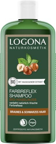 Farbreflex Shampoo Braun-Schwarz Bio-Haselnuss