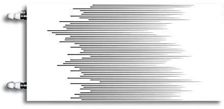 XOF Magnet Heizkörperabdeckung, Heizkörperverkleidung - HORIZONTAL