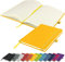 A5-Notizbuch neu liniert Hardcover Notizblock Notizen Tagebuch (Gelb)