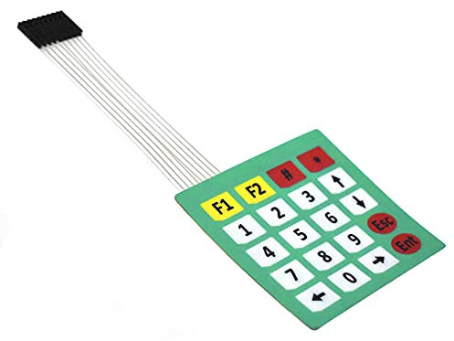 Reland Sun 1 x 4 4 x 4 Matrix Array Matrix Tastatur 4 12 16 20 Tasten 1x4 3x4 4x4 4x5 Membran Switch Keypad (4x5 Matrix Tastatur)