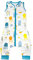FLYISH DIRECT Gigoteuse ete, Gigoteuse a Pied, Gigoteuse tog 0 5 100% Coton, Turbulette ete, Gigoteuse sans Manches, Gigoteuses avec Jambes, Gigoteuse été 3-5 Ans, Bleu, L