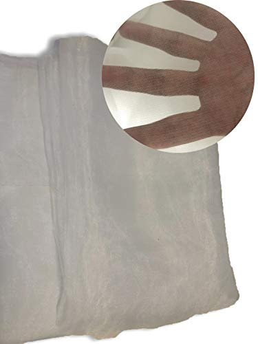 More Sizes Fine mesh Vegetable Protection Net Butterfly for Plant Fruit Carrot Fly Crop Protect Anti Bug Pest Silver Anti-bird net(2×5m