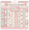 Scrapbooking Small Pad 10 fogli CM 20,3 x 20,3 (8 X8) Backgrounds Selection – Rose Perfum