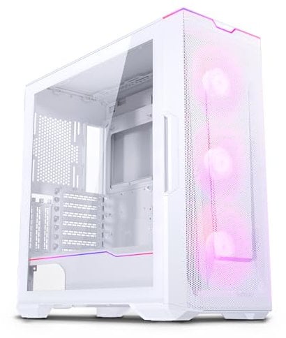Phanteks Eclipse G500A D-RGB Midi-Tower, Tempered Glass - matt weiß