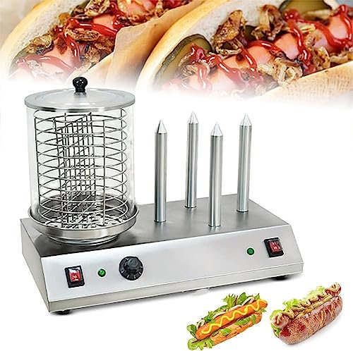 Maquina Perritos Calientes Máquina Automática For Parrilla De Salchichas De 538 W, Máquina Comercial For Hacer Perritos Calientes, Rodillo Eléctrico For Perritos Calientes, Máquina De Vapor For Alimen