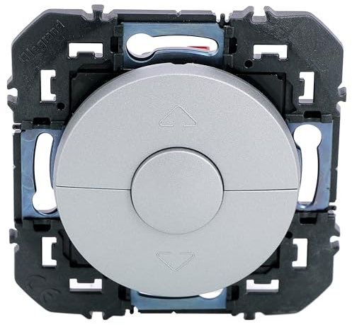 Legrand Poussoir pour commande volets roulants dooxie finition alu