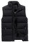 Generisch Lederweste Herren, Warme Weste Mit Reißverschluss Taschen Ärmellose Herren Schwarz Jagd-Outdoor Freizeit Monkler Westen Ärmellos Sportlich Sommer Softshell (4XL, Schwarz)
