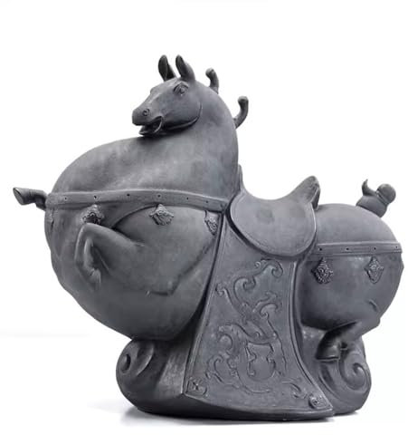 Keramik Rustikale Bauernhaus Ornamente Business Eröffnung Geschenk Keramik Pferd zum Erfolg Pferd Ornamente Heimdekoration Wohnzimmer Handwerk Veranda Ornamente für Heimdekoration, Tisch, Wohnzimmer