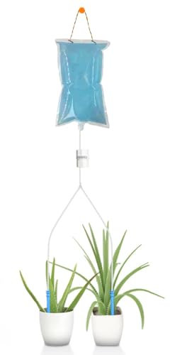 BeauFairy Bolas de Riego de Plantas, Globos de Riego Automático, Set Autorriego para Macetas, Dispensador de Agua para Plantas, 3L