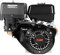 Moteur à essence 420 CC - 15 CV - 9 kW - 4 temps - Moteur industriel - 1 cylindre - Refroidi par air - De qualité supérieure - Avec alarme d'huile (3600 tr/min, diamètre de l'arbre : 25 mm),