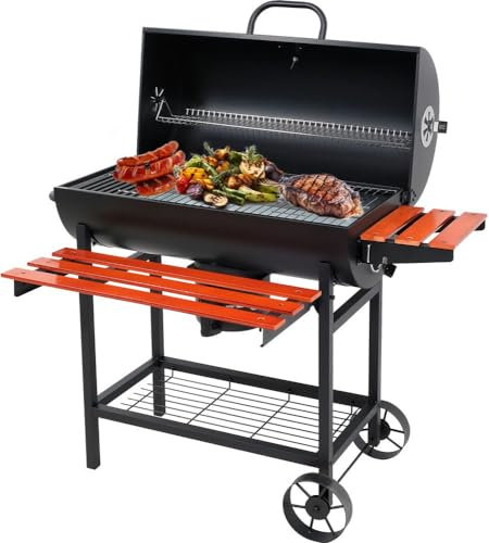Lund Holzkohlegrill XXL - 71 x 35 cm Grillfläche