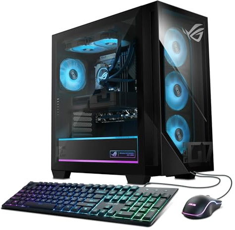 ASUS ROG Strix G700 Ordinateur de bureau 4 To SSD 128 Go DDR5 RAM Win 11 Pro (processeur Intel 15e génération Core Ultra 9 Turbo Boost à 6,00 GHz, NVIDIA GeForce 4060Ti RTX 8 Go GDDR6) G700TF