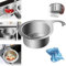 Stainless Steel Swan Sink Strainer Basket,Passoire Evier Cuisine,Passoire Cuisine,Panier à Filtre en Acier Inoxydable en Forme de Cygne pour Évier, Passoire d'angle pour Fruits Et Légumes (Argent)