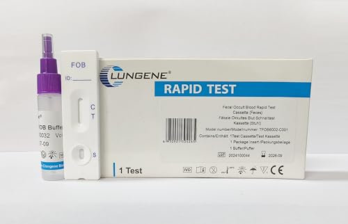 Clungene Fäkales Okkultes Blut (FOB) Schnelltest/Darmvorsorge-Set (10)