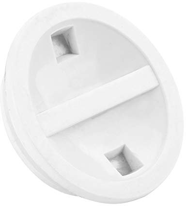Filtre de Couvercle de Vidange de Piscine, Poule Blanche Remplacement du Couvercle du Port de Vidange, Accessoires de Drainage de Sortie D'eau pour Baignoire, Piscine, Buse Spa (B)